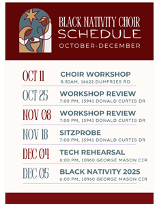 2025 Black Nativity Choir — a powerful, joy-filled celebration of music, faith, and community!