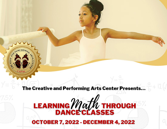 Learning Math Through Dance Classes for Elementary and Middle School Students with Instructor/Choreographer Eboni Jones